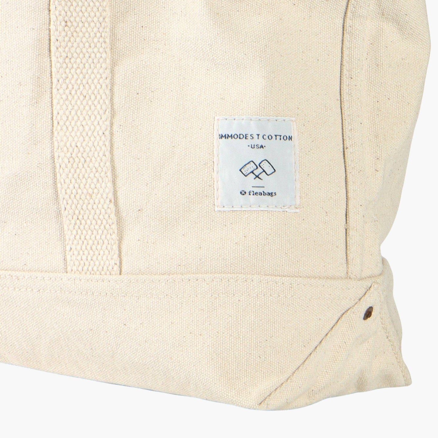 Small East West Tote | Natural