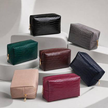 Croc Chic Cosmetic Pouch