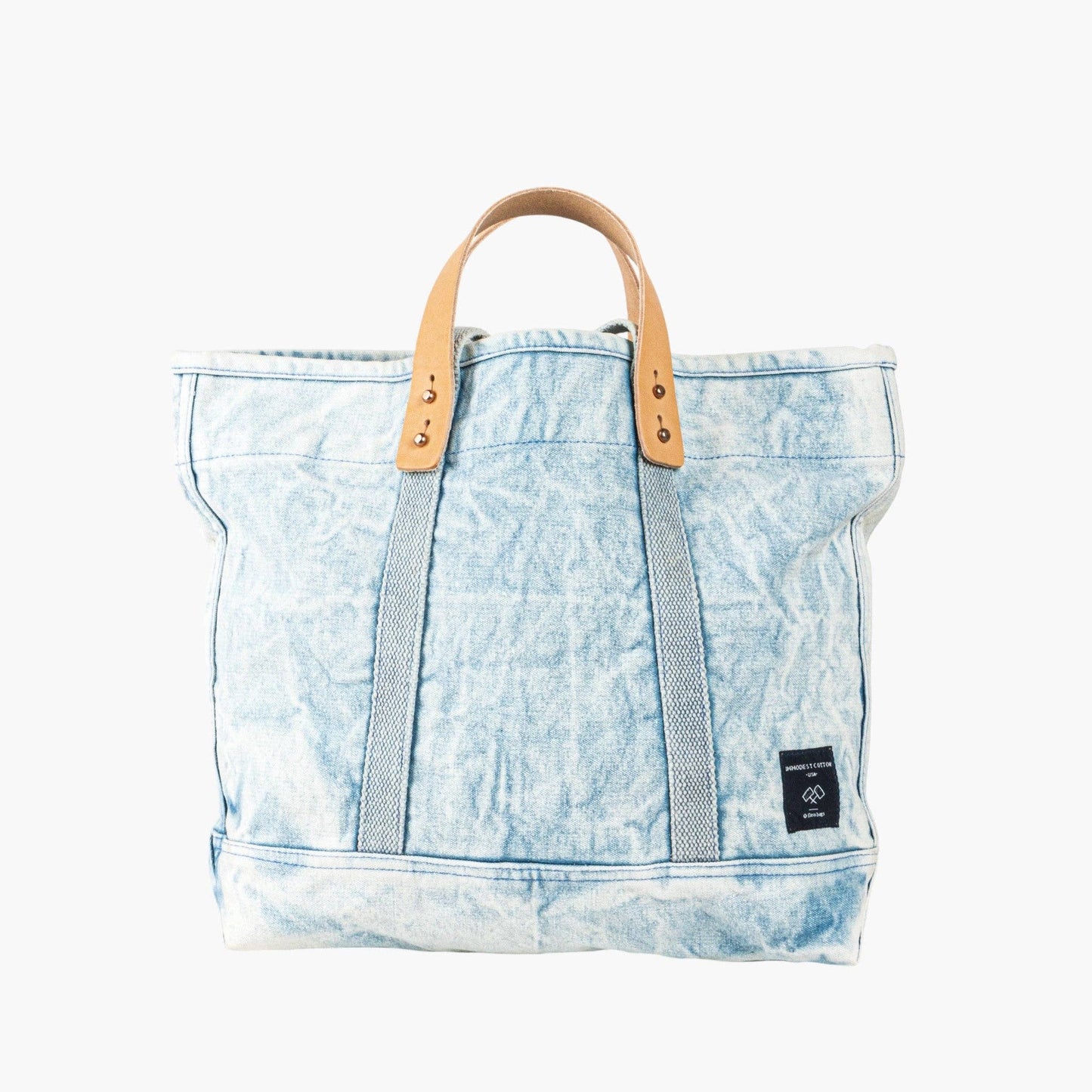 Small East West Tote | Acid wash