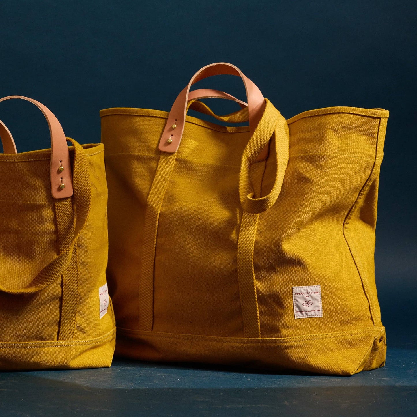 Large East West Tote | Chartreuse