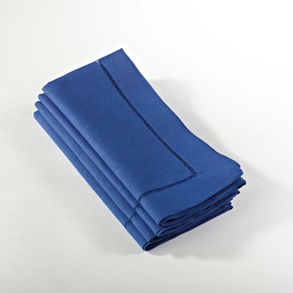 Classic Hemstitched Linen-Cotton Cloth Napkin