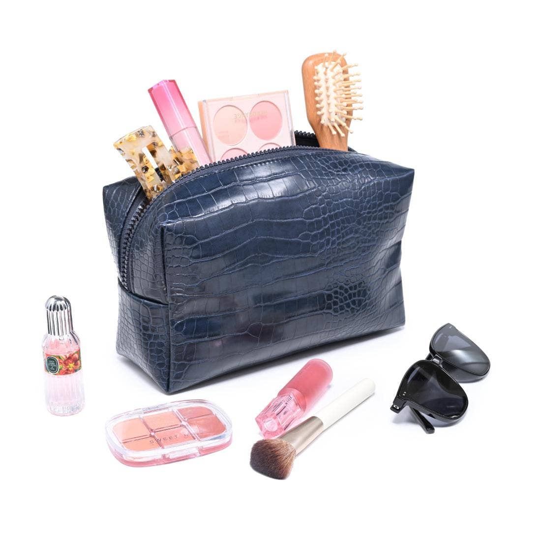 Croc Chic Cosmetic Pouch